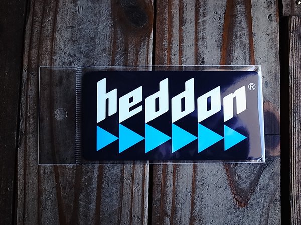 画像1: HEDDON ブルーチェックステッカー (1)