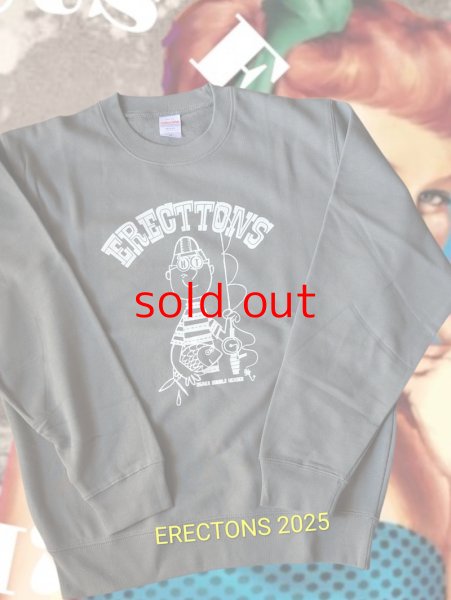 画像1: ERECTONS   ノベルティスウェット　　 (1)