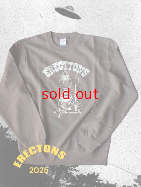 画像1: ERECTONS   ノベルティスウェット　　 (1)